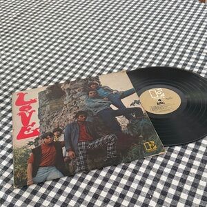 Classic Vinyl Record with Album Cover